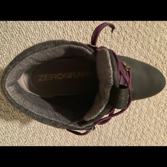 Cole Haan Zero Grand Boots - Dark Grey/Purple